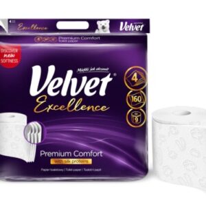 Velvet Papier Toaletowy 4 warstwowy Excellence 9r.